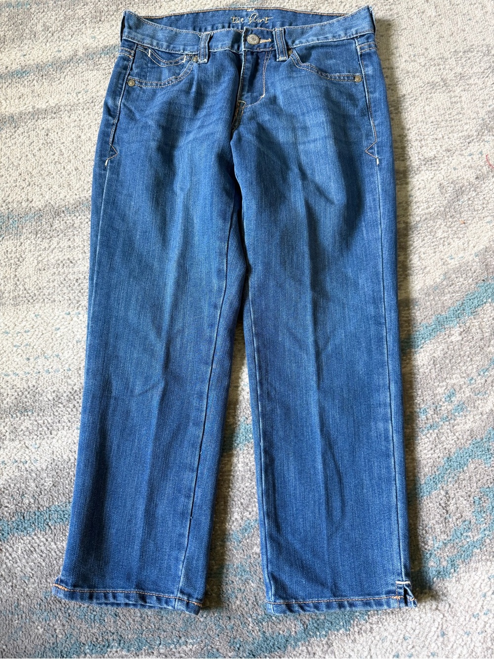 Junior Size 0 Old Navy The Flirt Denim Capris